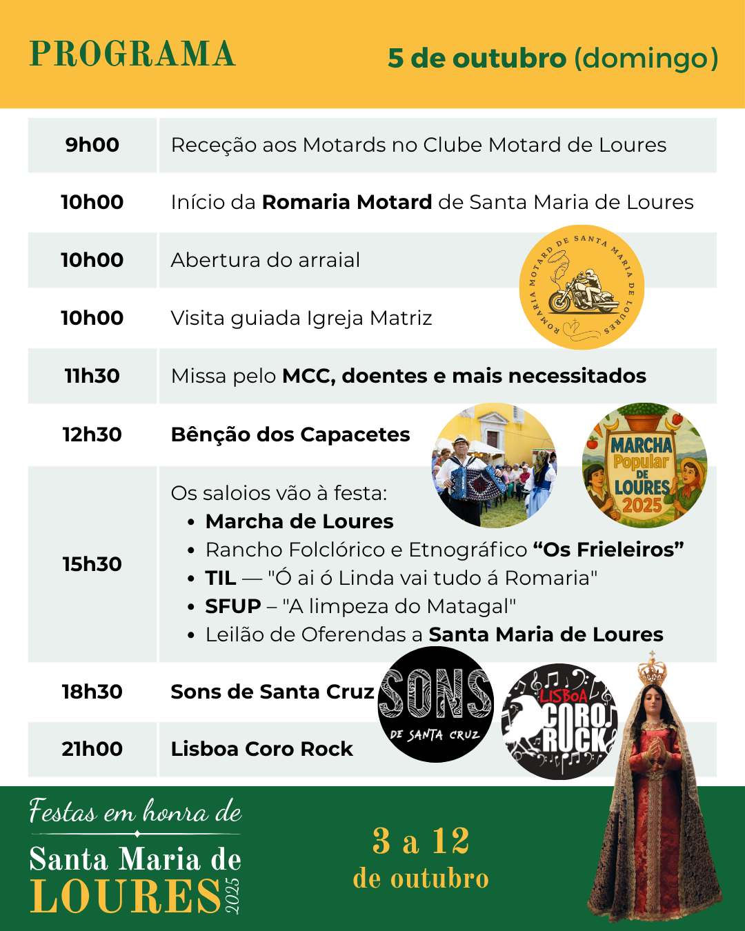 dia 1 outubro