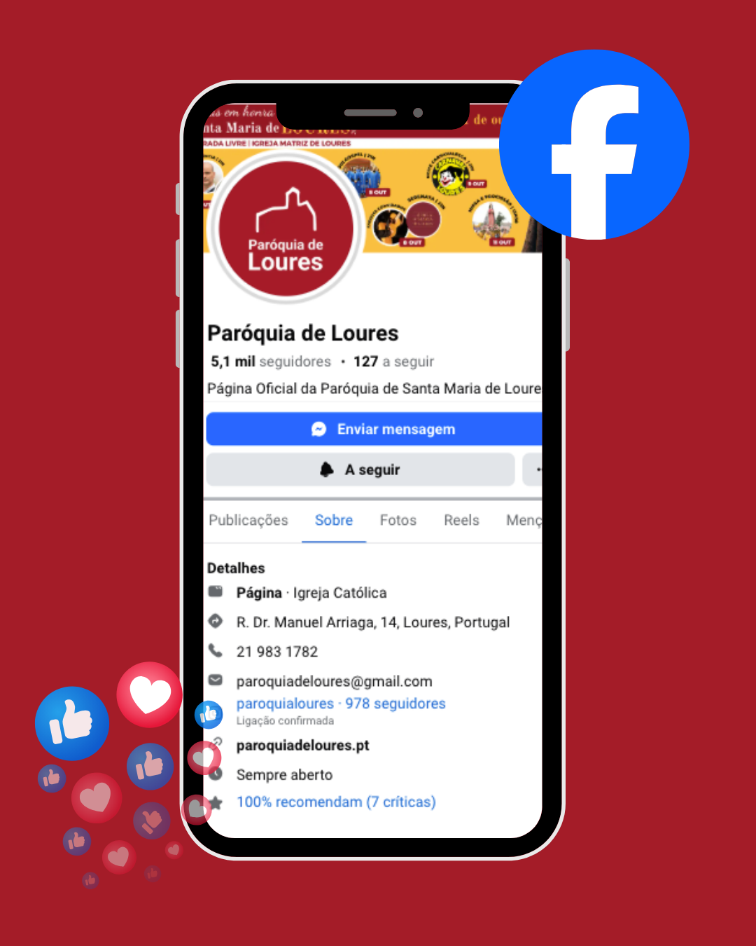 Instagram da Paróquia de Loures